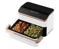 Cosori Air Fryer Dual Blaze TwinFry biały kosz ceramiczny 10L - 1603346 - zdjęcie 3